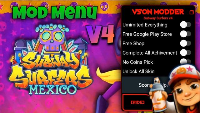 Subway surf mod menu latest version смотреть онлайн