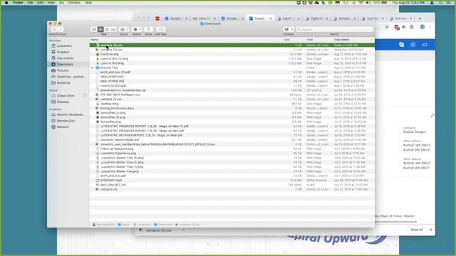 Digital Detangle: Contacts and the CSV file смотреть онлайн