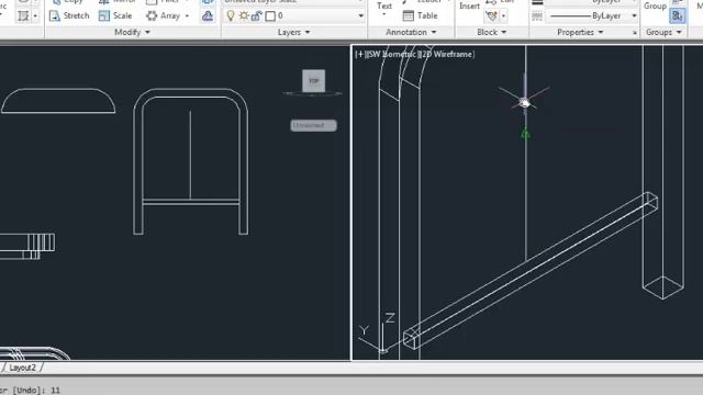 AutoCAD 2013 - 3D Modeling Basics - Desk Chair Part 2 - Brooke Godfrey смотреть онлайн