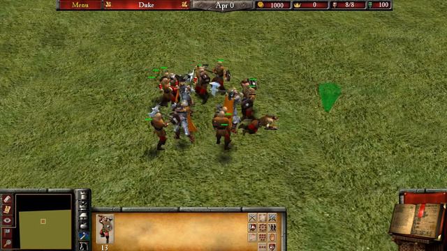 25 Macemen vs 3 Olafs - Stronghold 2 смотреть онлайн