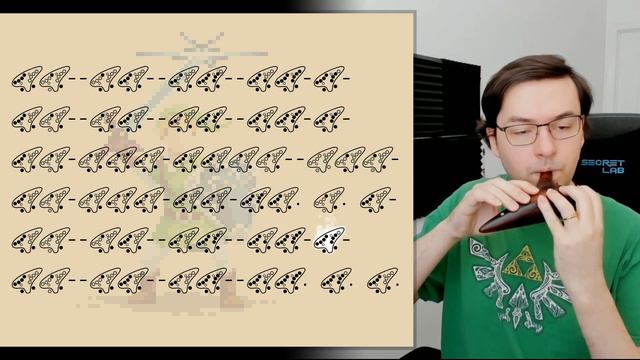 The Legend of Zelda: Breath of the Wild - Korok Forest - Ocarina tutorial / tabs смотреть онлайн