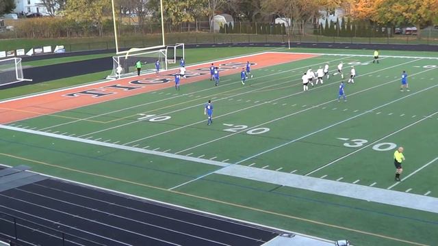 Hackettstown's Cole Reardon #7 with the equalizer 3 3 vs Caldwell in State Cup 1st Round смотреть онлайн