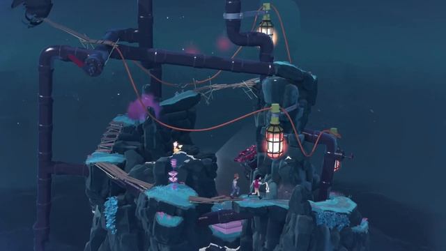 The Gardens Between Gameplay - Puzzle #14 - Electricity смотреть онлайн