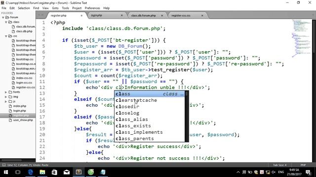 Create Forum Use PHP and Bootstrap Part 46 смотреть онлайн