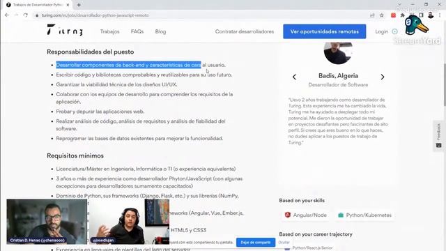 ?trabaja de forma remota como desarrollador Python ? ? смотреть онлайн