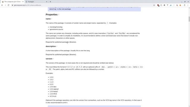PHP, Composer, Советы по созданию пакета, composer.json смотреть онлайн