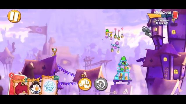 Angry Birds 2 - Clan Battle with Bubbles - x3 Mighty Eagle December 29, 2020 смотреть онлайн