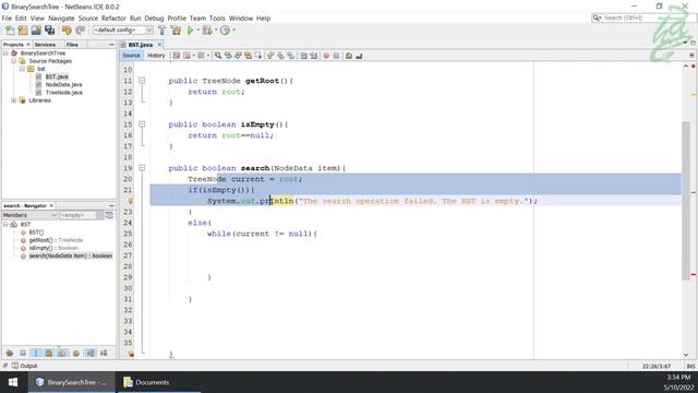 87 - Binary Search Trees: BST Search Implementation (Java) смотреть онлайн