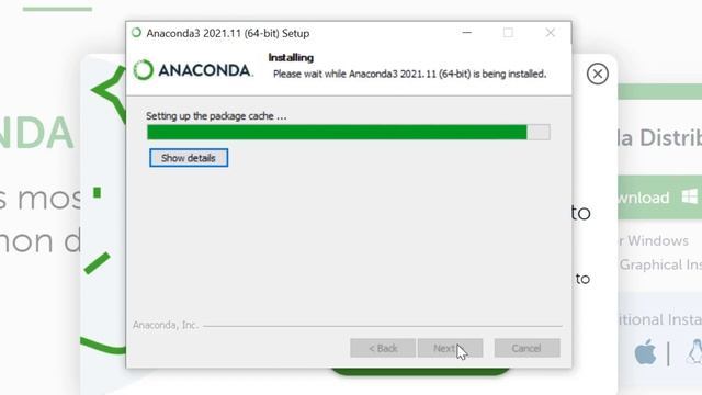 Python Installation with Anaconda смотреть онлайн