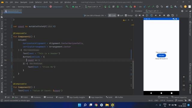 State Hoisting in Jetpack Compose смотреть онлайн