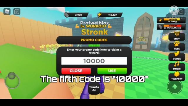 New Codes In Strongman Simulator - Roblox (October) смотреть онлайн