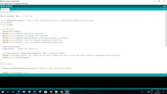 Подключение тензодатчика к Arduino смотреть онлайн