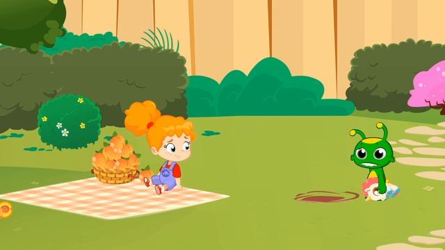 Groovy The Martian & Phoebe - Are You Hungry? Groovy teaches kids to eat vegetables смотреть онлайн