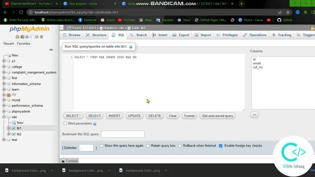 Inner Join Left Join Right Join in MySQL tutorial in Urdu/Hindi смотреть онлайн