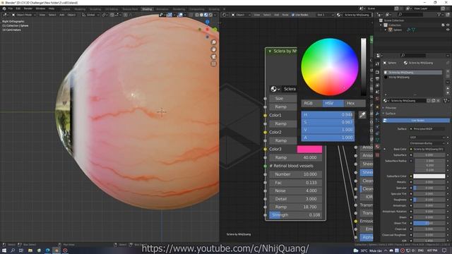 Blender Eye Node Group By Nhij Quang [ENG sub] Download | Easy make Basic Eye Material смотреть онлайн