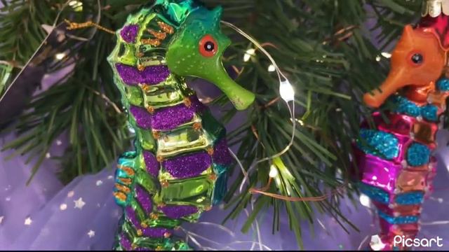 Елочные украшения «Морские обитатели» смотреть онлайн