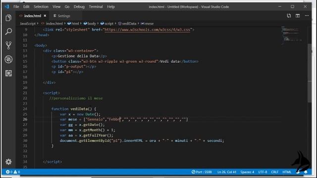 JavaScript in pillole - 3: le date in pratica смотреть онлайн