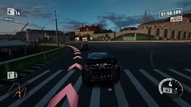 Forza 7 Gymkhana Focus RS RX Prague #65 смотреть онлайн