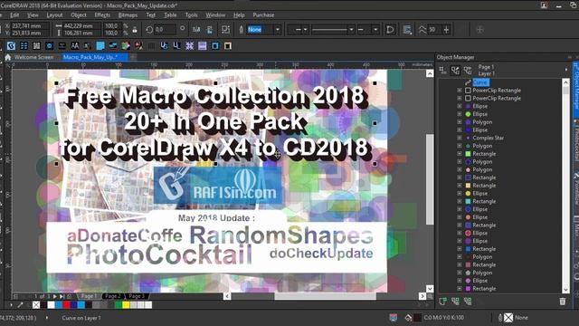 Free Macro (May 2018 Update) PhotoCocktail and Random Shape смотреть онлайн