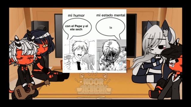 helluva boss react to denji as new members [HELLUVA BOSS X CHAINSAW MAN] 1/1 смотреть онлайн