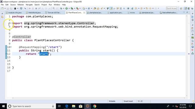 Create a Controller for Spring Boot Web Application смотреть онлайн