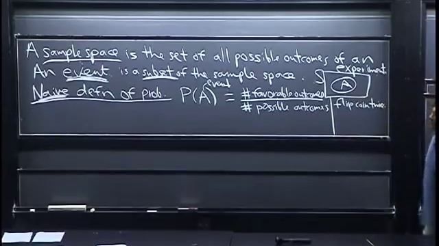 Lecture 1: Probability and Counting | Statistics 110 смотреть онлайн