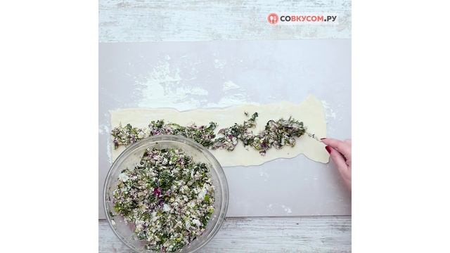 Пирог-улитка с брынзой и шпинатом - Рецепты от Со Вкусом смотреть онлайн