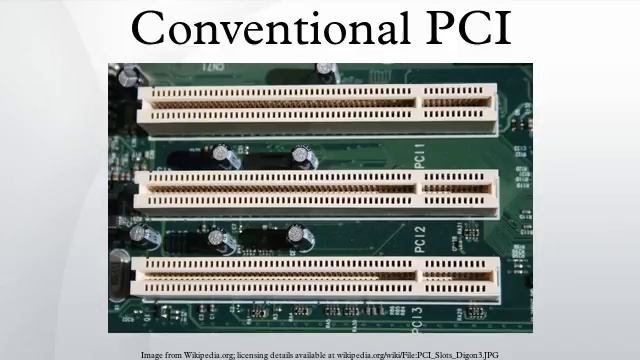 Conventional PCI
