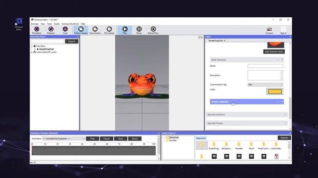 Animaze Editor Tutorial: How to Add Customizaton Options to your 3D Avatar смотреть онлайн