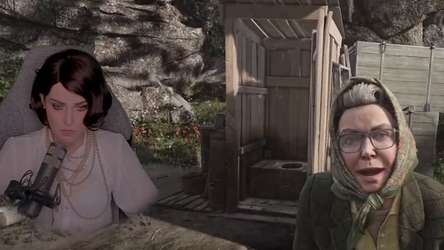 Алина Рин и БАБА ЗИНА против роботов в Atomic Heart смотреть онлайн