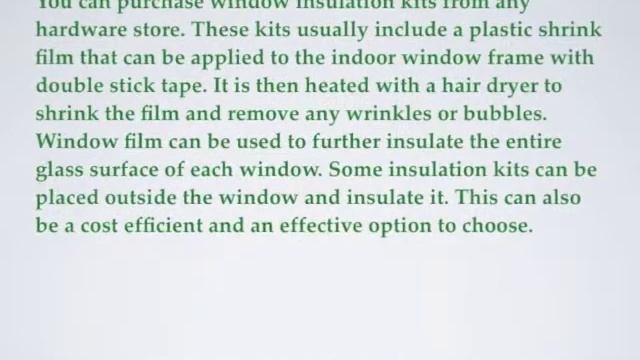 Have draft-free windows this winter for your home смотреть онлайн