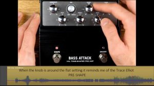 Hartke VXL Bass Attack - demo with P bass