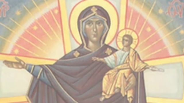 "Августовская" икона Божией Матери смотреть онлайн