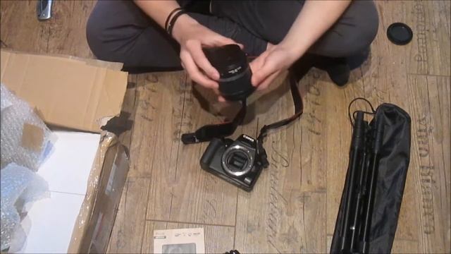 Unboxing Canon EOS 1000D (Full HD) смотреть онлайн