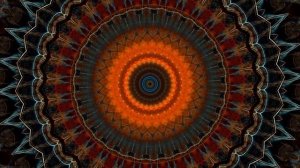 Абстракция калейдоскоп без звука.Silent 4K Fractal Flame Radial Kaleidoscope Screensaver