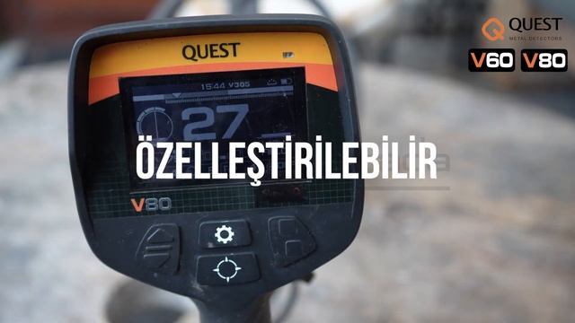 QUEST V80 - QUEST V60 Dedektörler - Yeni QUEST Dedektörler - Türkiye'de İlk Ve  En Detaylı İnceleme