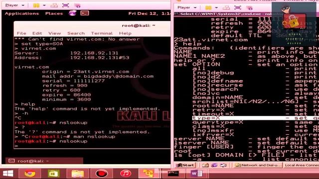 DNS Overview and Zone Transfers Step by Step tutorial with kali Linux смотреть онлайн