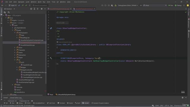 9.16. Aura Ability System Blueprint Library смотреть онлайн