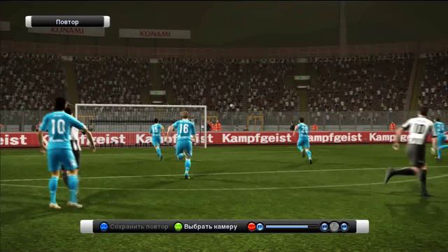 Мои лутшие моменты и голы в PES 12 смотреть онлайн
