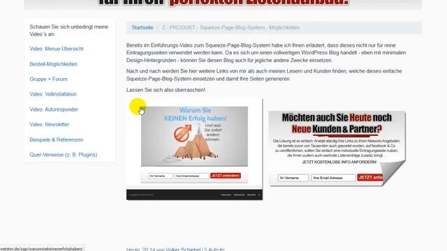 WordPress Blog Angebot Komplett vorinstalliert Optimal für Squeeze Pages und Verkaufsseiten смотреть онлайн