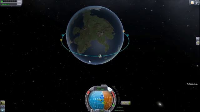 Как выходить на орбиту в Kerbal space program смотреть онлайн