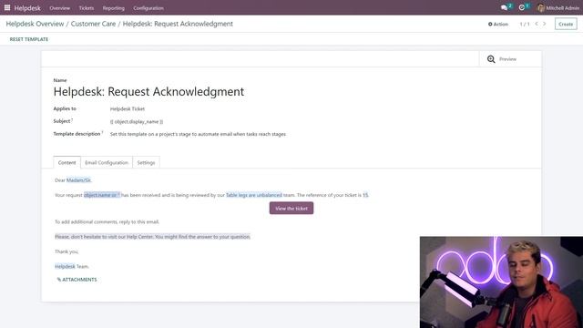 Helpdesk Overview | Odoo Helpdesk