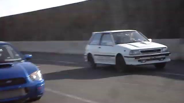 impreza wrx sti & toyota starlet turbo смотреть онлайн