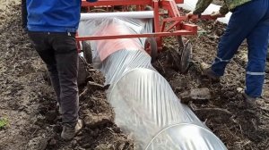 Пленкоукладчик (тонелеукладчик) дугообразователь