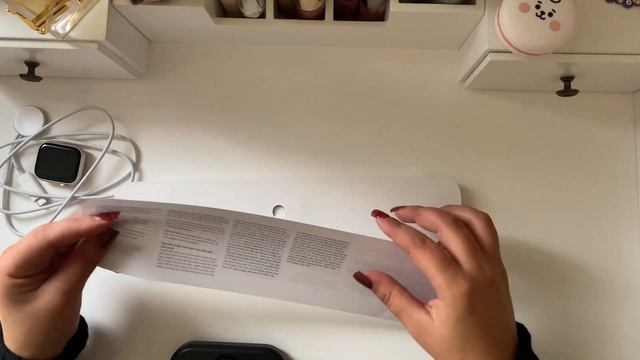 Apple Watch series 8 Starlight {Aesthetic unboxing + Set up} смотреть онлайн