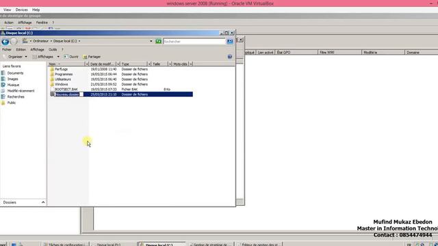 11 Configuration serveur connecter un lecteur et partage de dossier смотреть онлайн