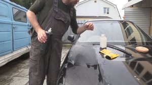 Полировка авто после плохой покраски.