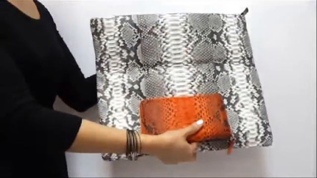 real python clutch bag from korea смотреть онлайн