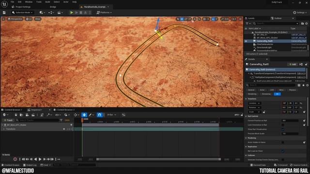Tutorial Camera Rig Rail (Dolly Track) | Unreal Engine 5 смотреть онлайн