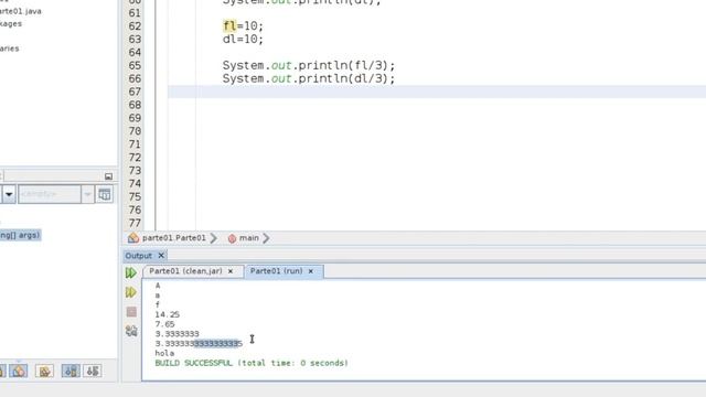 Java SE 0013 Tipo de datos float double смотреть онлайн